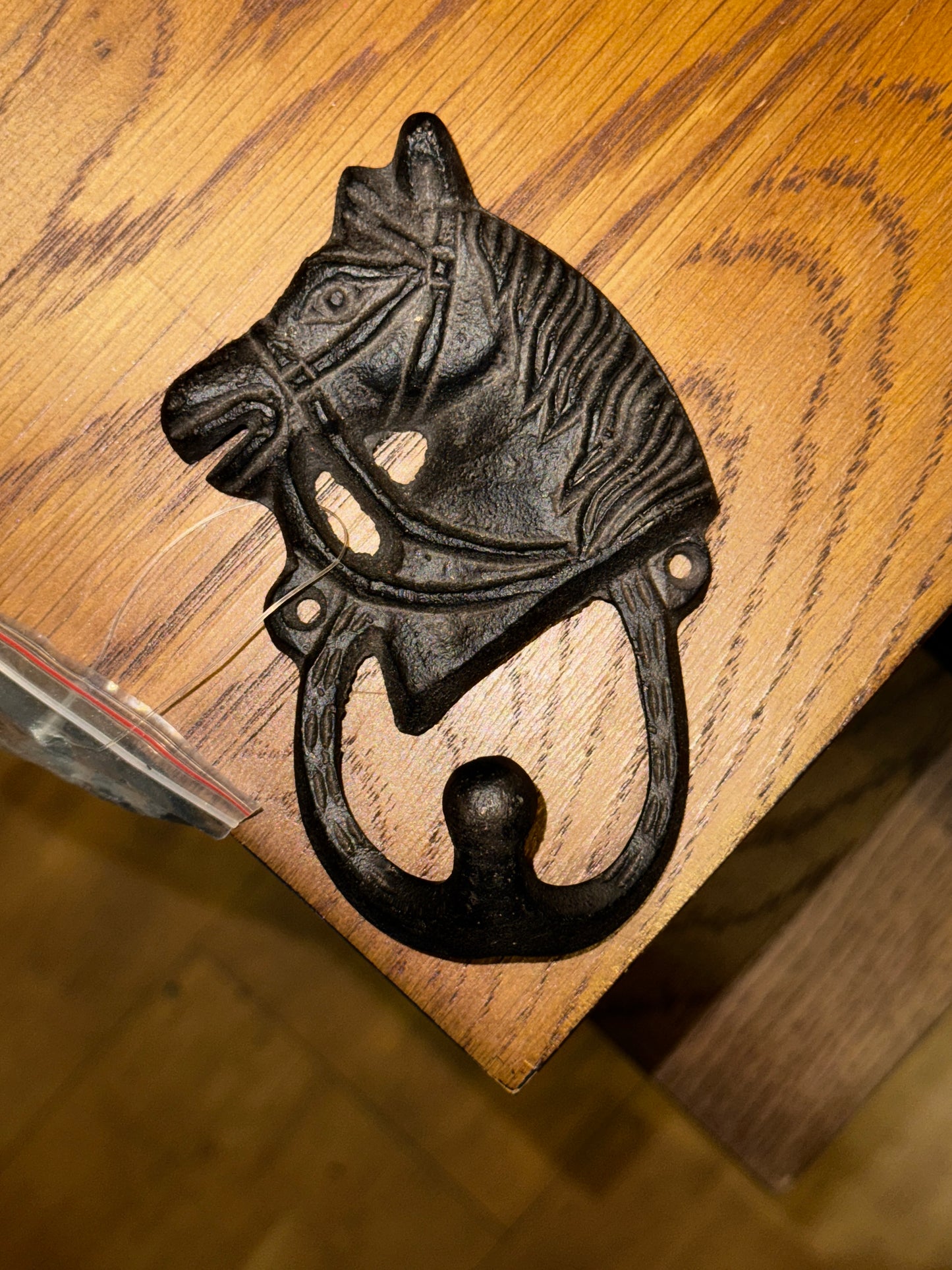 Cast Iron Horse Hook