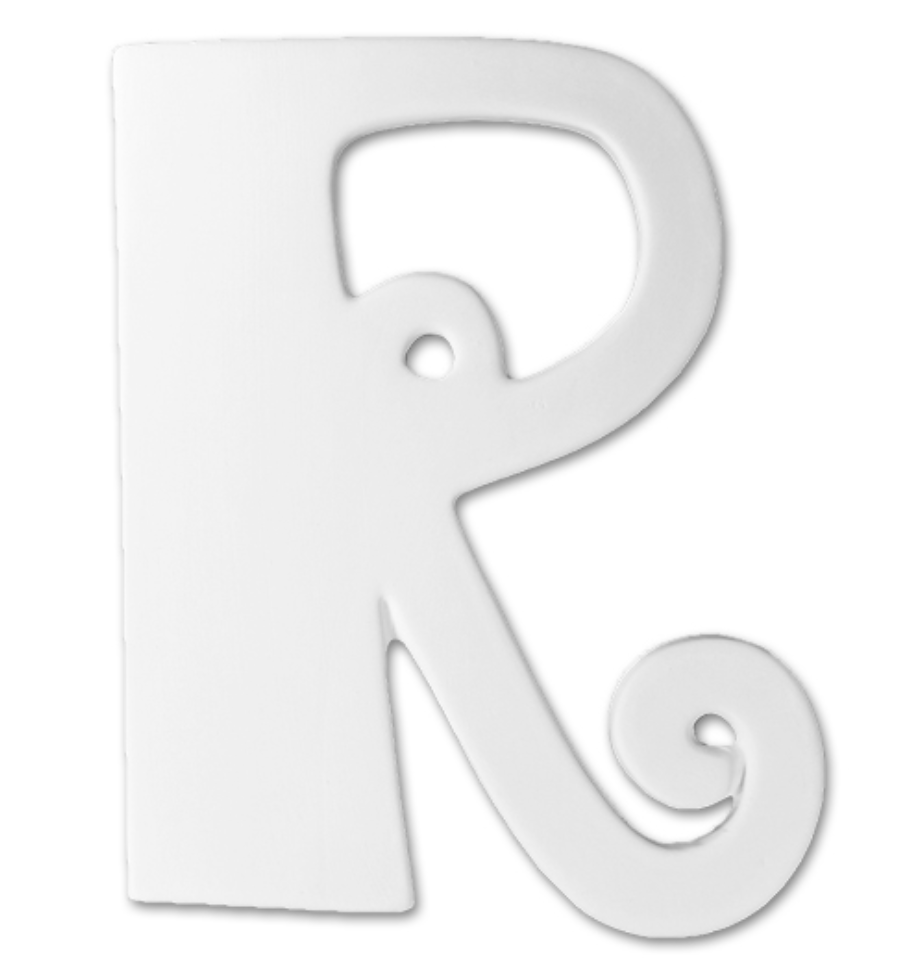 8" Curvy Letters