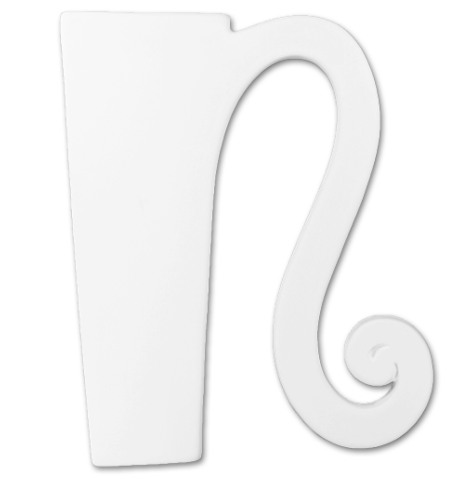 8" Curvy Letters