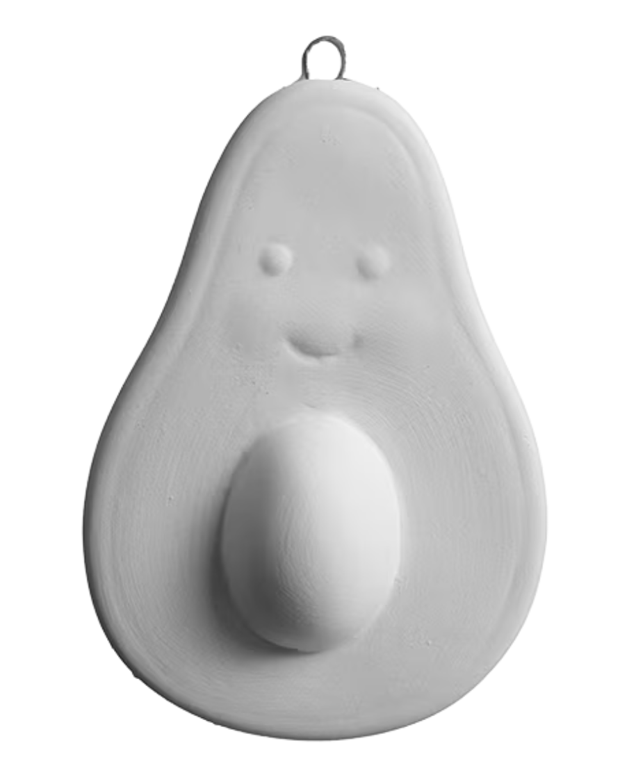 Avocado Ornaments pottery