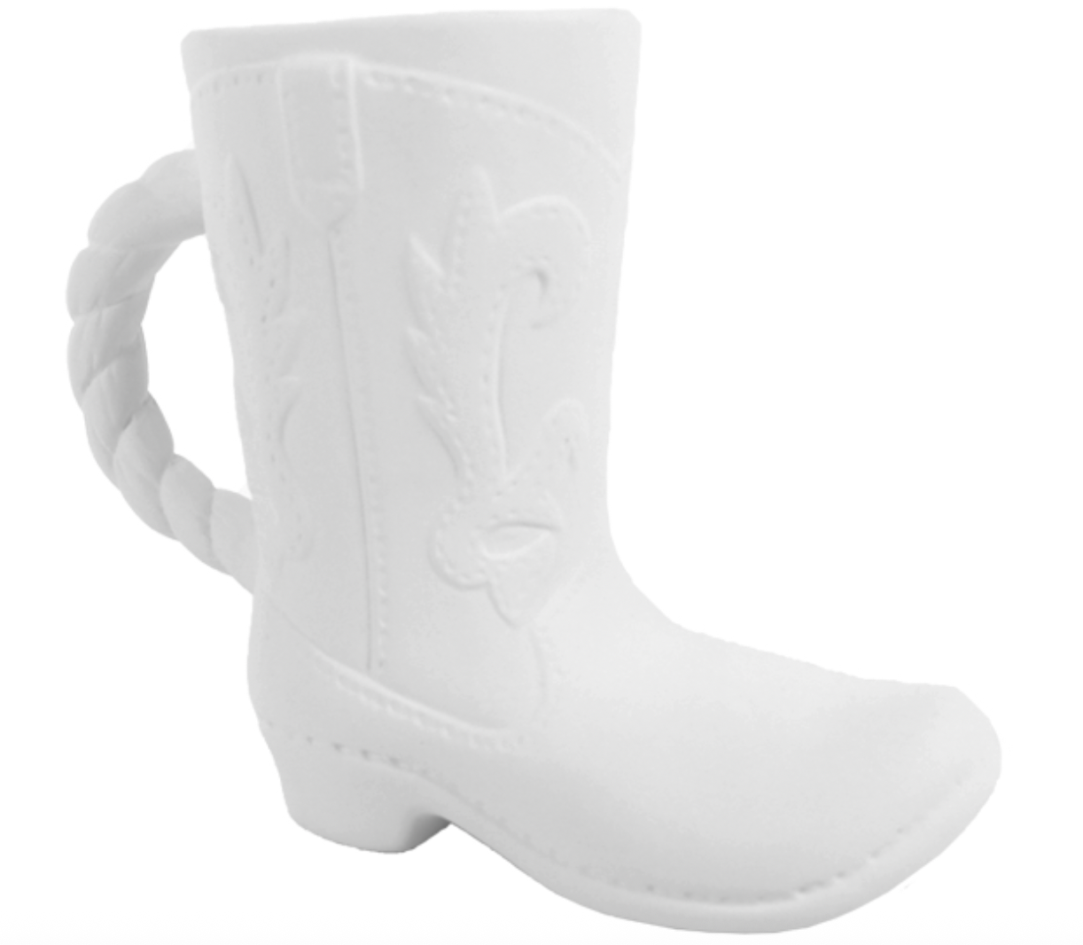 Cowboy Boot Mug Pottery