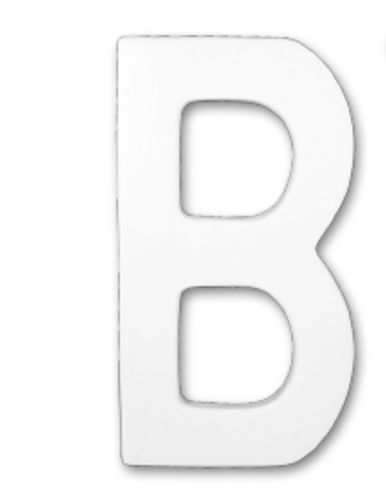 4" Letters