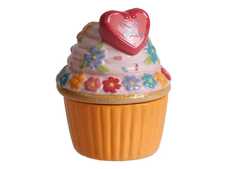 Heart Cupcake Bank