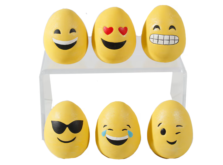 Emoji Easter Egg Pottery