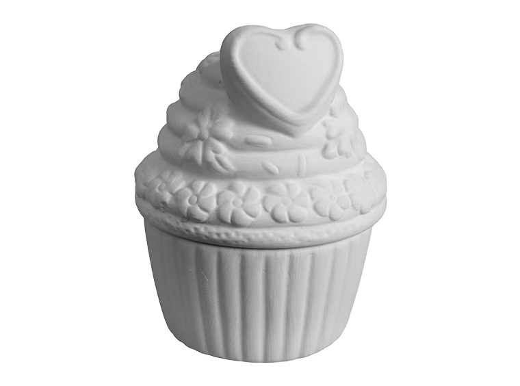 Heart Cupcake Bank