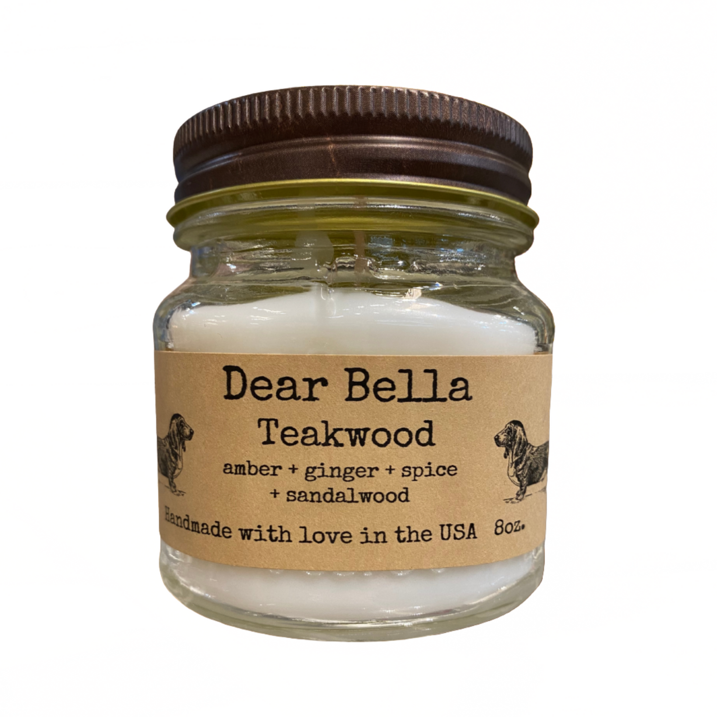 Teakwood Candle