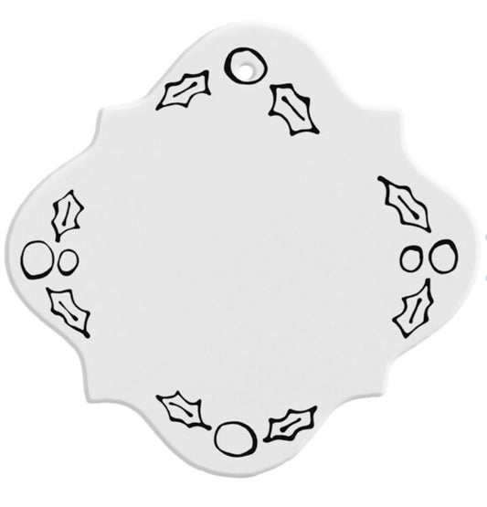 Quatrefoil Party Ornament