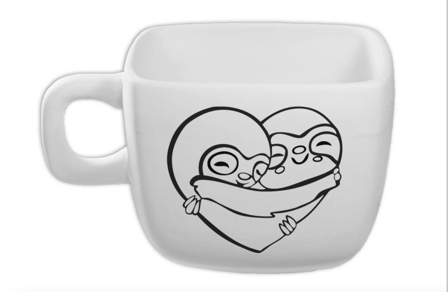 I Heart Sloths Mug