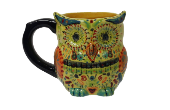 Day of the Dead Owl Mug