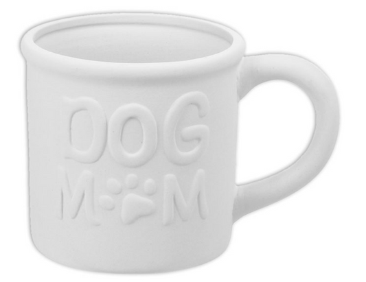 Dog Mom Tin Mug