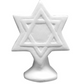 Star of David Bisque Topper