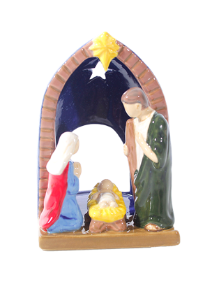 Nativity Scene Votive