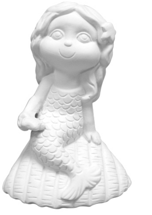 mermaid on shell