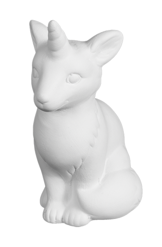 Fox Unicorn pottery