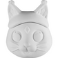 Cat w hat Box POTTERY