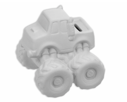 Monster Truck Bank Pottery