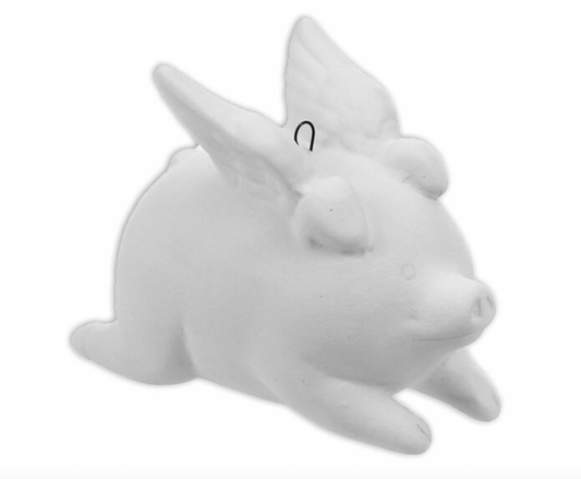 Flying Pig Ornament Pottery