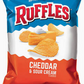 Ruffles cheddar & sour cream