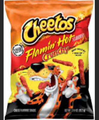 Cheetos Flamin Hot Crunchy