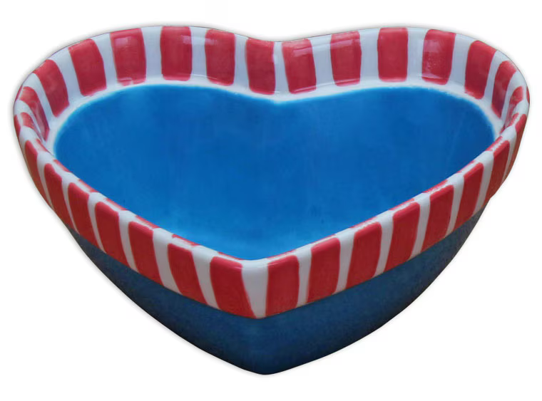 Heart Dish Pottery