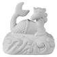 Basking Mermaid Unicorn Pottery