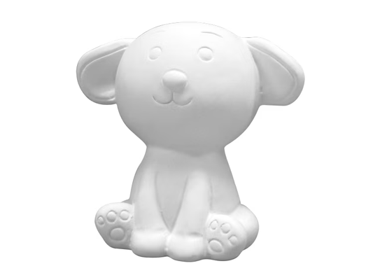 Dog Sitting Pottery