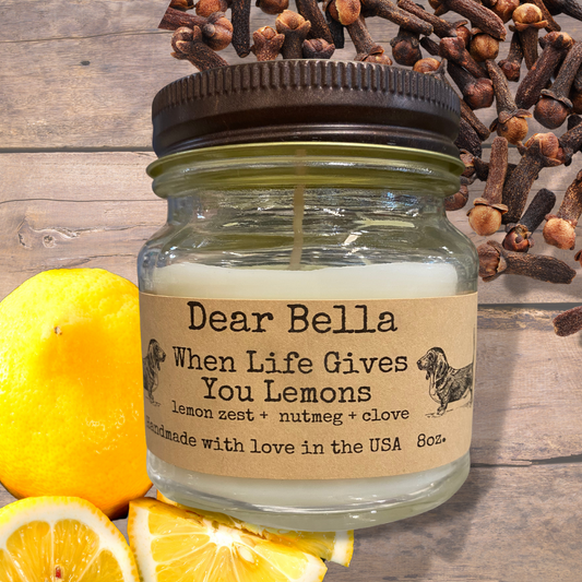 When Life Gives You Lemons Candle
