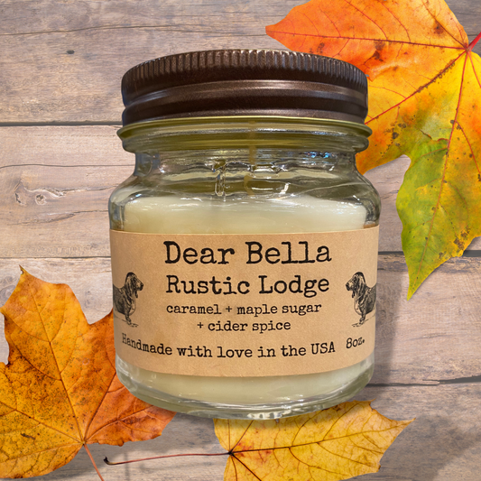 Rustic Lodge Candle