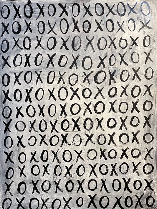 XOXO - White by Kaylen Dawn